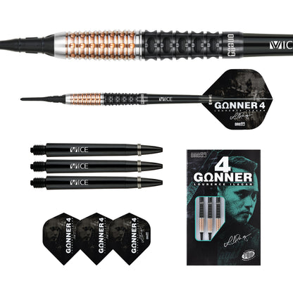 One80 GUNNER 4 Softip 20.5g - Black&Rosegold
