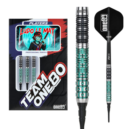 ONE80 Ludo Le Mat Signature Dart Softtip 18g