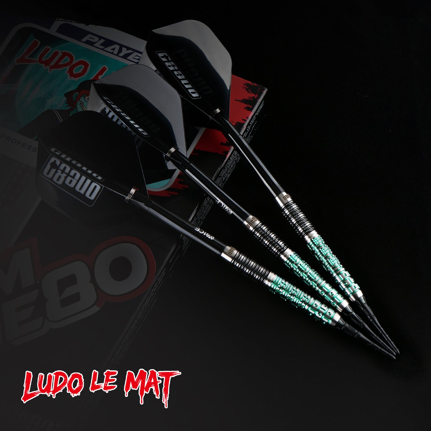 ONE80 Ludo Le Mat Signature Dart Softtip 18g