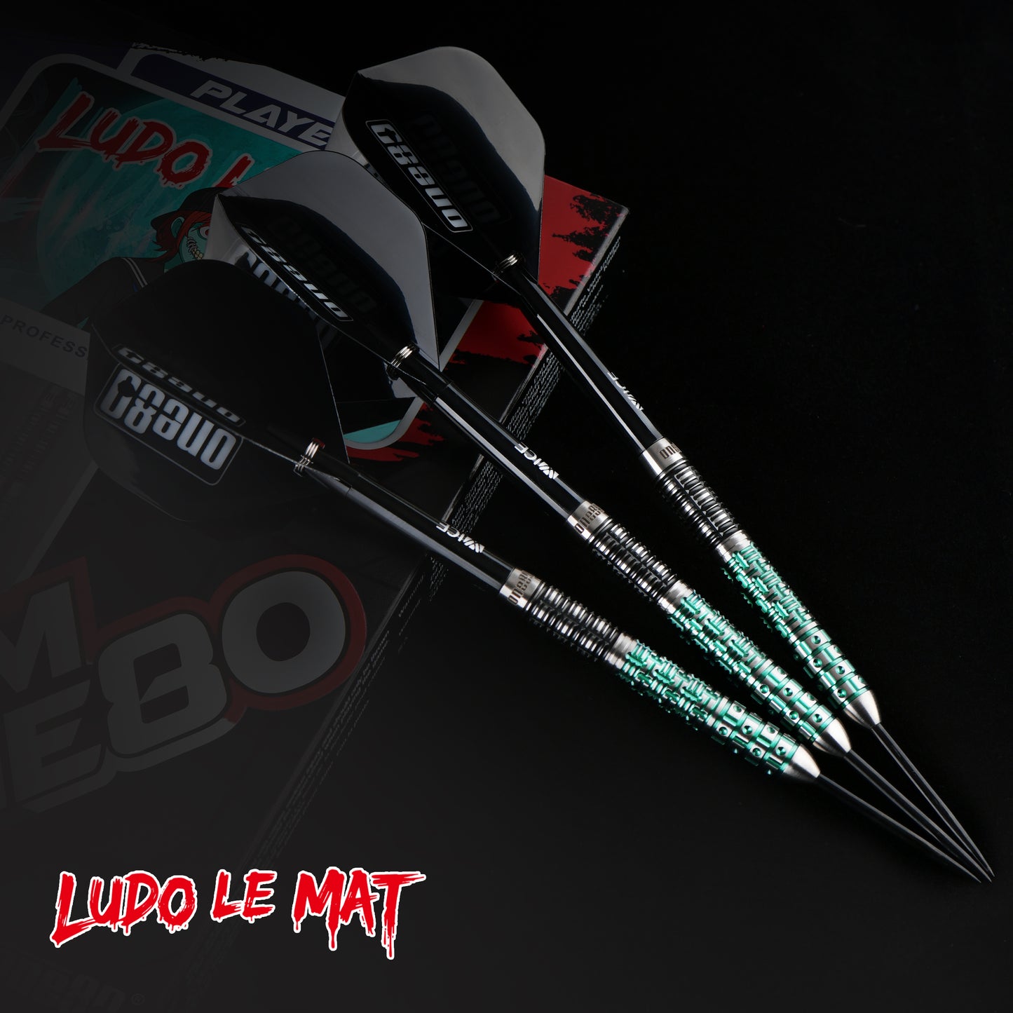 ONE80 Ludo Le Mat Signature Dart Steeltip