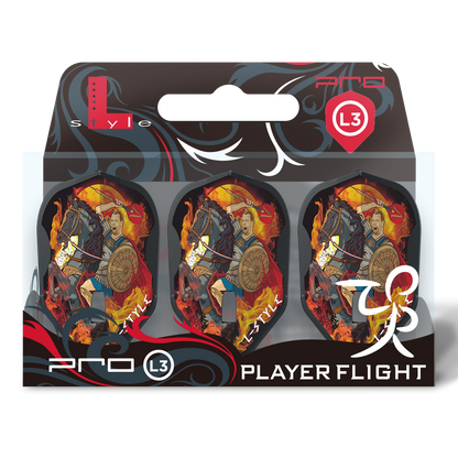 L-Style L3PRO Shape Alexander Merkx Black Flights