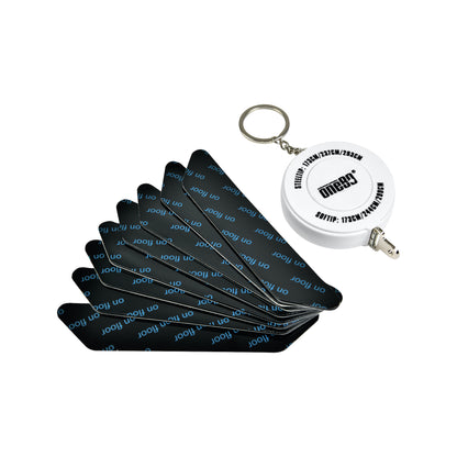 One80 Poly Dart Mat (incl. Oche Tape) Dartteppich