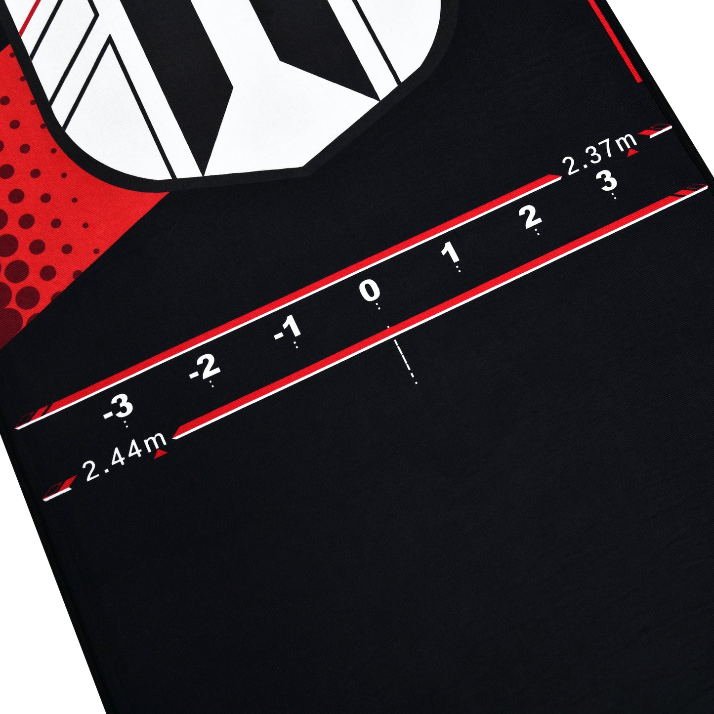 One80 Poly Dart Mat (incl. Oche Tape) Dartteppich