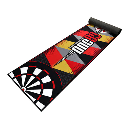 One80 Poly Dart Mat (incl. Oche Tape) Dartteppich