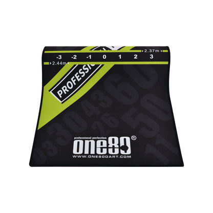 One80 Poly Dart Mat (incl. Oche Tape) Dartteppich