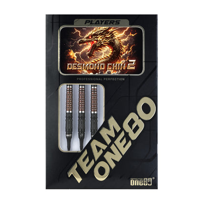 ONE80 Desmond Chin Signature Dart V2 Softtip 18,5g Black