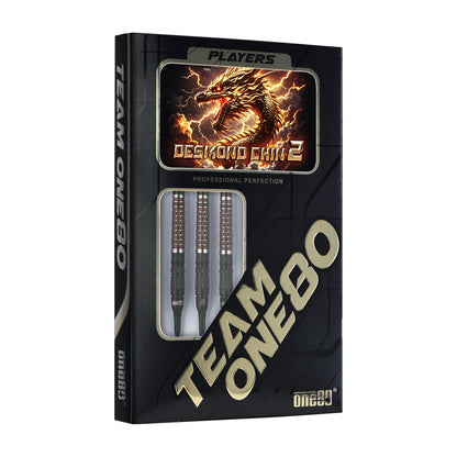 ONE80 Desmond Chin Signature Dart V2 Softtip 18,5g Black