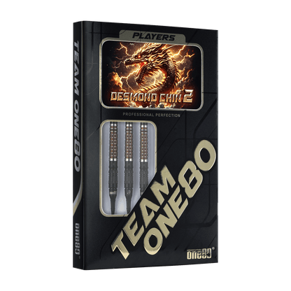 ONE80 Desmond Chin Signature Dart V2 Softtip 18,5g Black