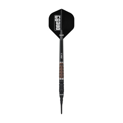 ONE80 Desmond Chin Signature Dart V2 Softtip 18,5g Black