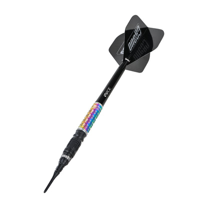 ONE80 Desmond Chin Signature Dart V2 Softtip 20g Black/Rainbow