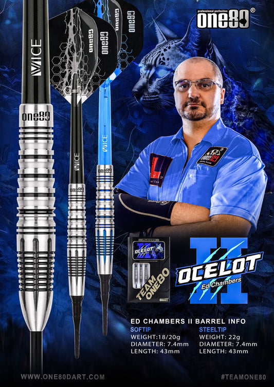 ONE80 Ed Chambers V2 Steeltip 22g
