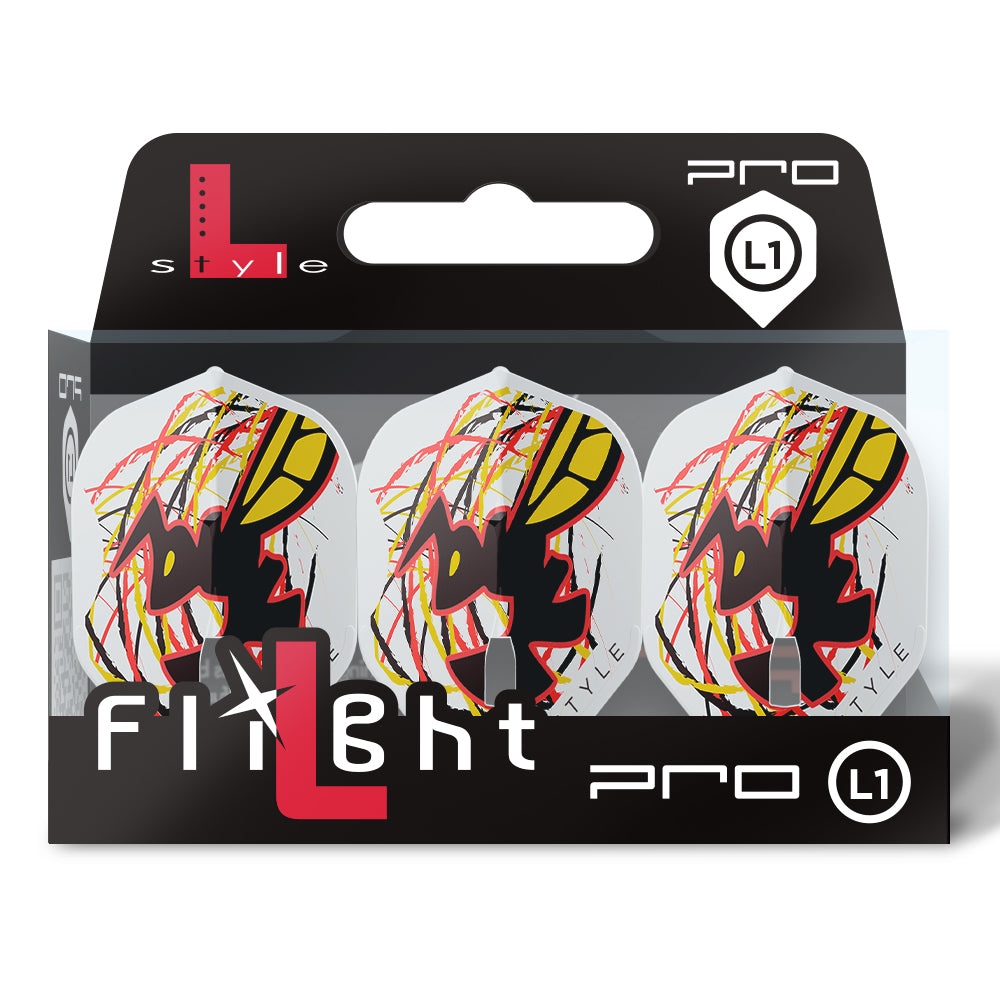 L -Style Signature Flights - John Desreumaux L1Pro - White