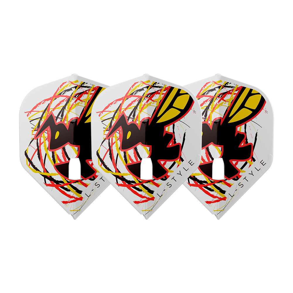 L -Style Signature Flights - John Desreumaux L1Pro - White