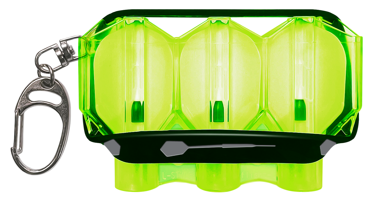 L-Style Krystal Flight Case Neon Yellow
