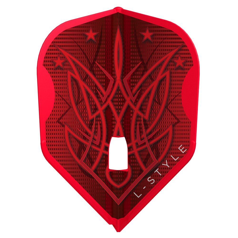 L -Style Signature Flights  Lisa Ashton L3PRO v3 Red