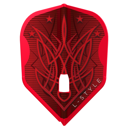 L -Style Signature Flights  Lisa Ashton L3PRO v3 Red