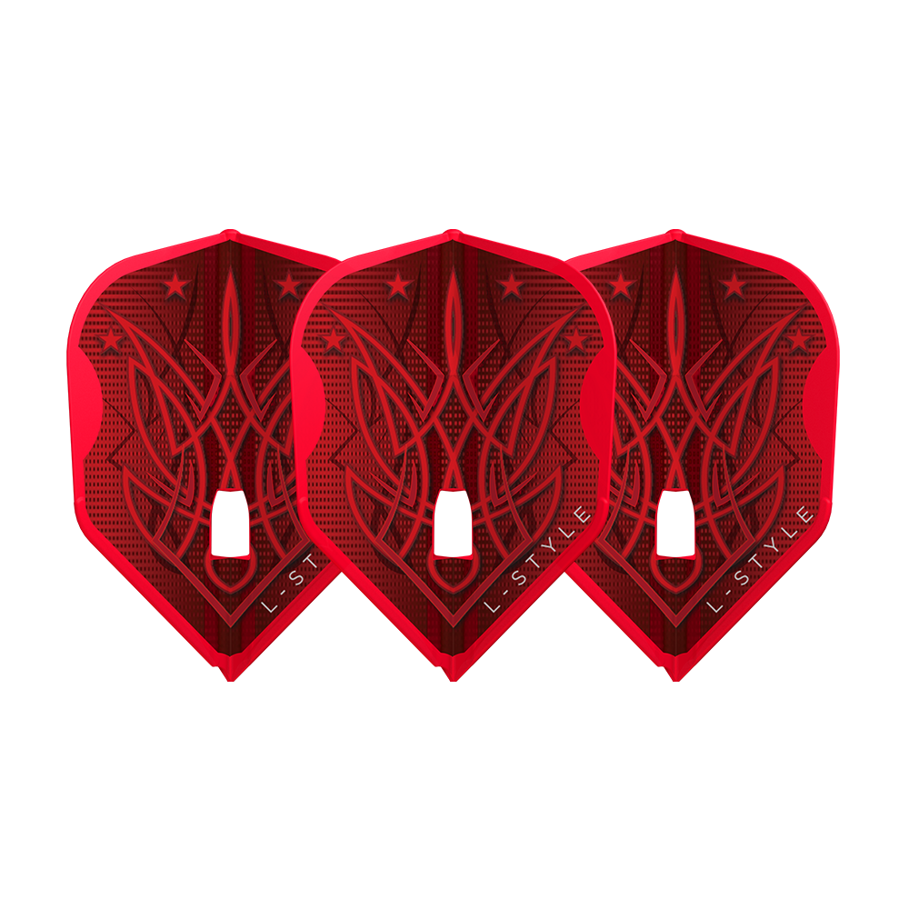 L -Style Signature Flights  Lisa Ashton L3PRO v3 Red