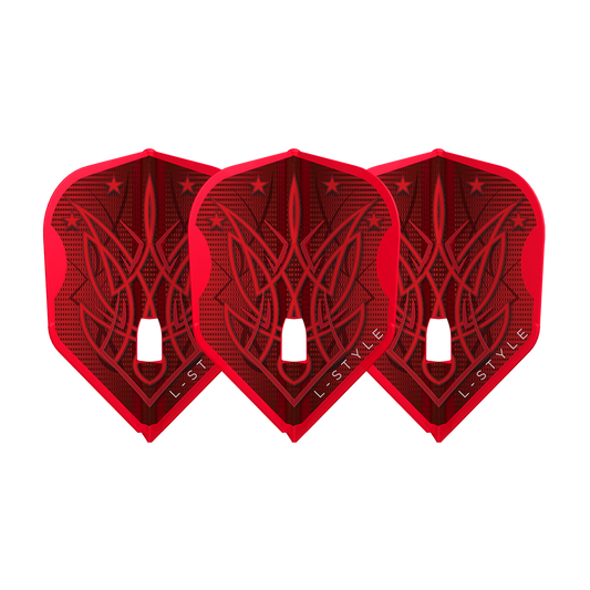 L -Style Signature Flights  Lisa Ashton L3PRO v3 Red