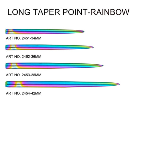 One80 Long Taper Point - Rainbow