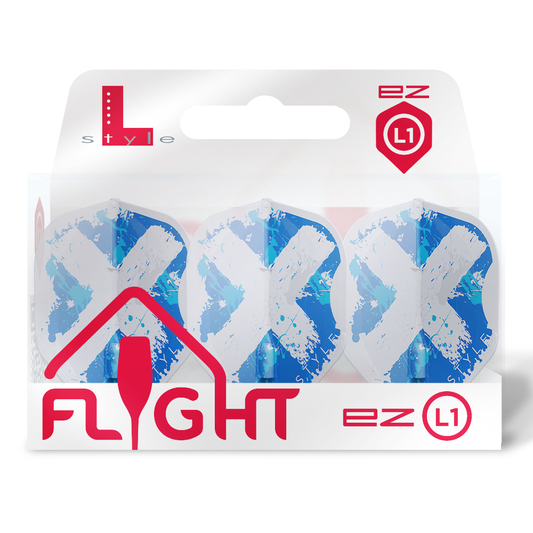 L-Style L1EZ Standard Lorraine Hyde Clear White Flights