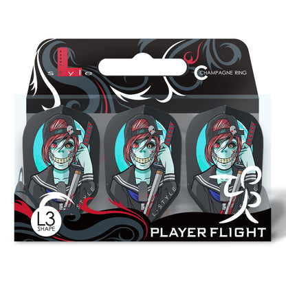 L -Style Signature Flights - Ludo Le Mat L3Pro - Black