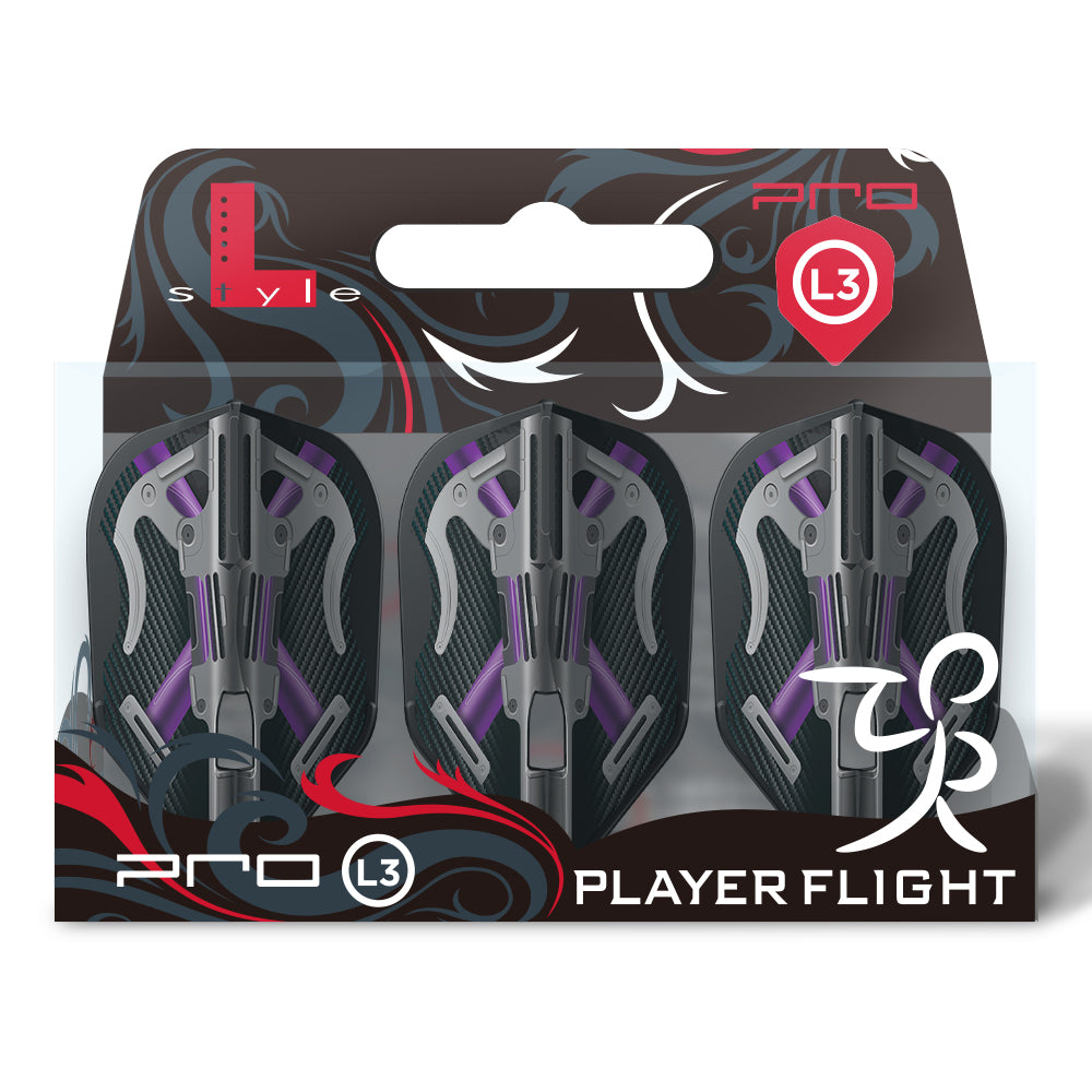 L -Style Signature Flights - Mike Valentin L3Pro - v3 Black