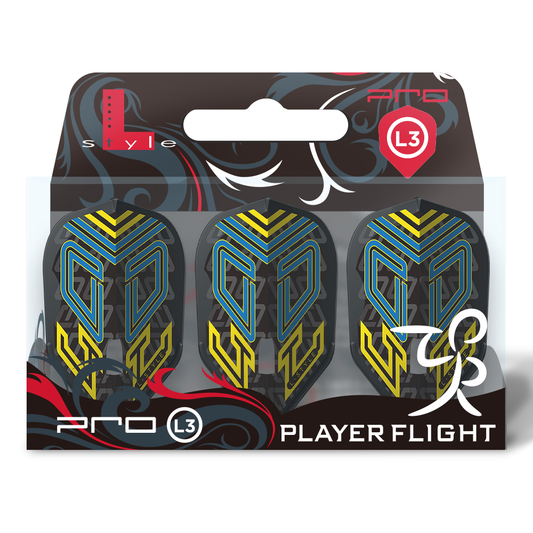 L-Style L3PRO Shape Oskar Lukasiak Black Flights