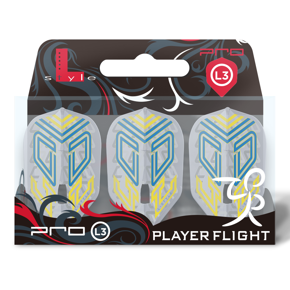 L-Style L3PRO Shape Oskar Lukasiak Clear White Flights