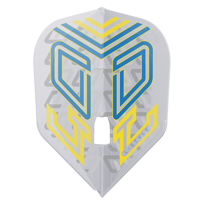 L-Style L3PRO Shape Oskar Lukasiak Clear White Flights