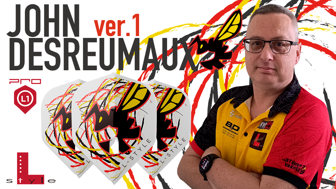 L -Style Signature Flights - John Desreumaux L1Pro - White