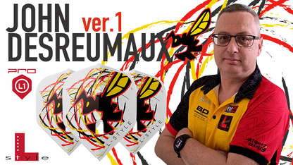 L -Style Signature Flights - John Desreumaux L1Pro - White