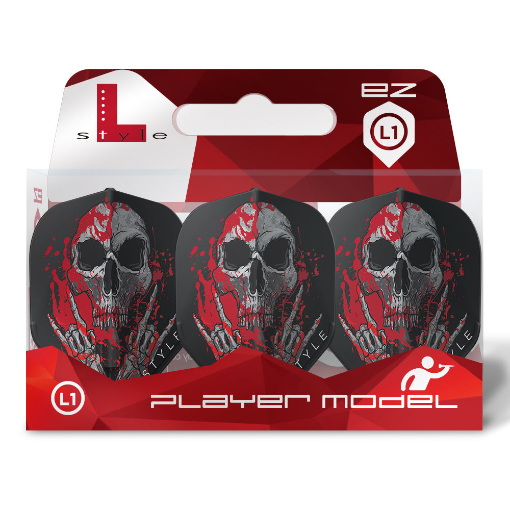 L -Style Signature Flights Ryan Searle EZ v3 Black