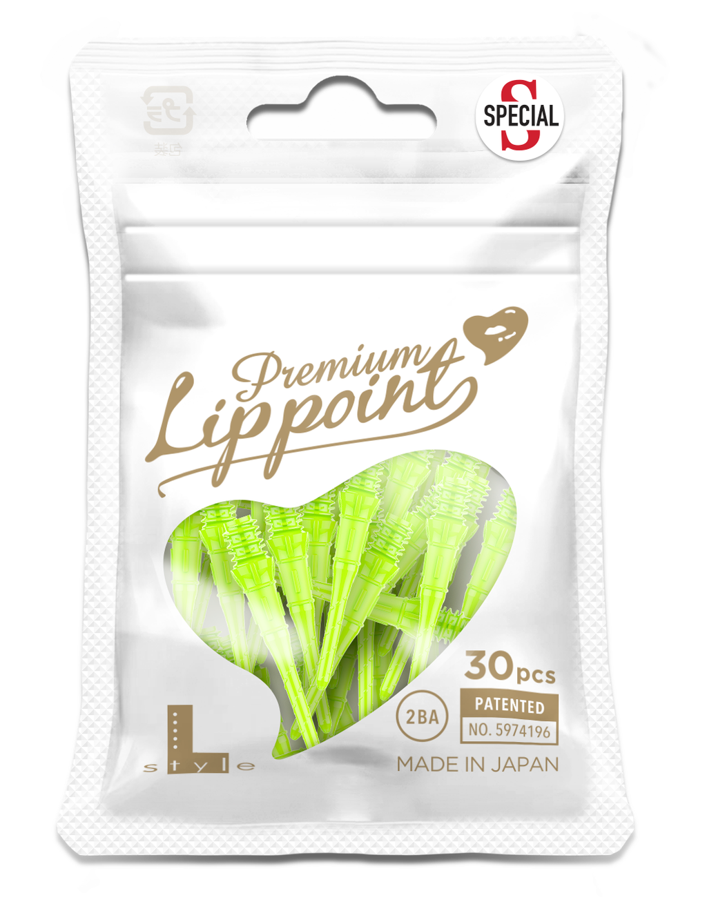 L-Style Premium Lippoints Neon Yellow