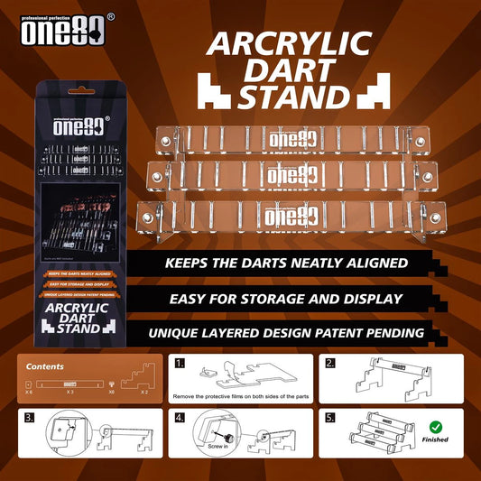 One80 Arcrylic Dart Stand