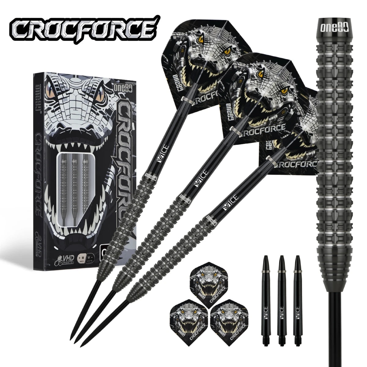 ONE80 Crocforce CF1 Steeltip