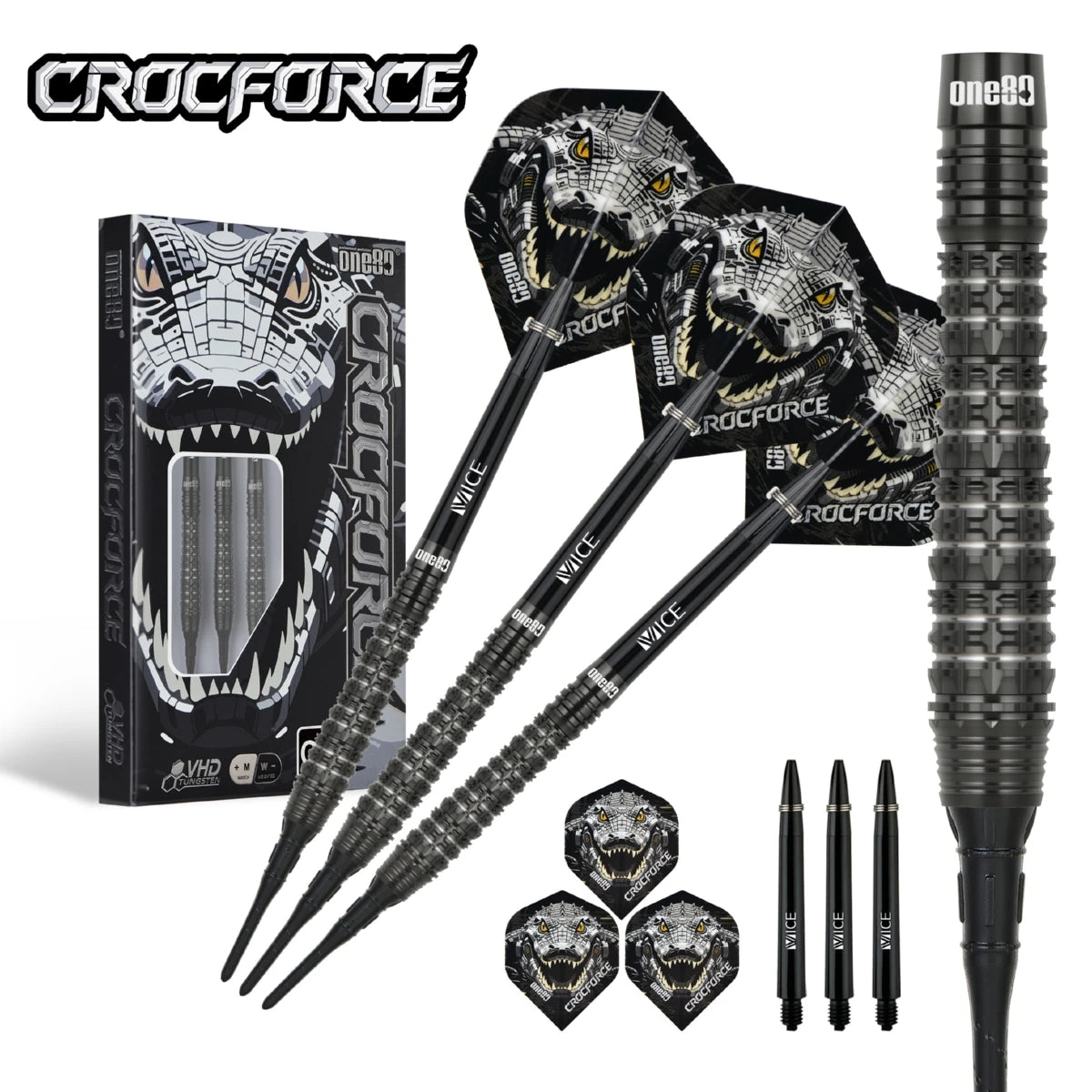 ONE80 Crocforce CF3 Softtip