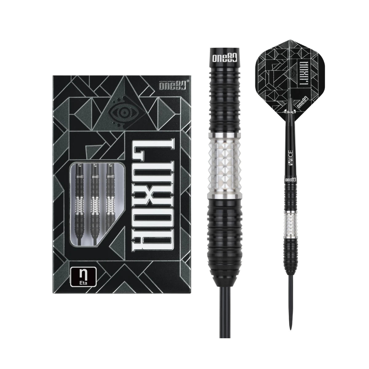 ONE80 Luxor II Eta Steeltip