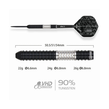 ONE80 Luxor II Iota Steeltip