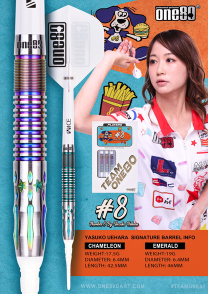 One80 Yasuko Uehara Signature Dart Soft tip