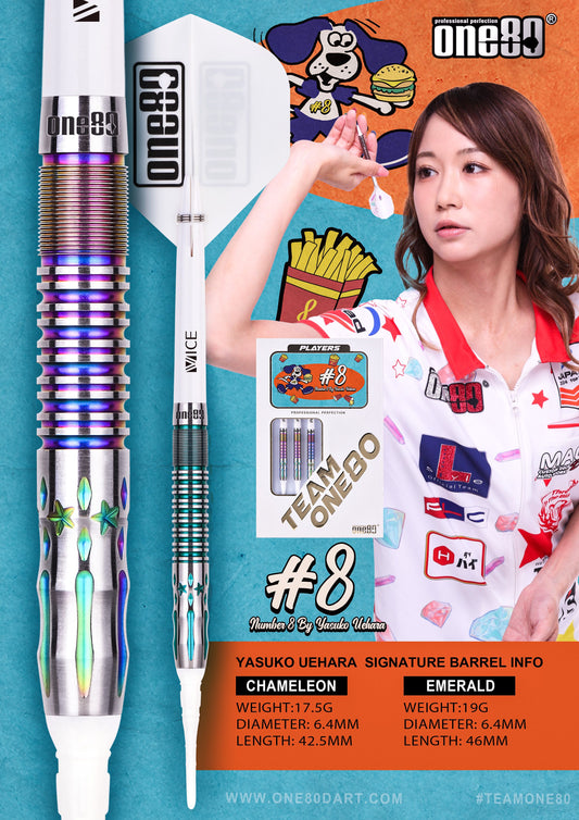 One80 Yasuko Uehara Signature Dart Soft tip
