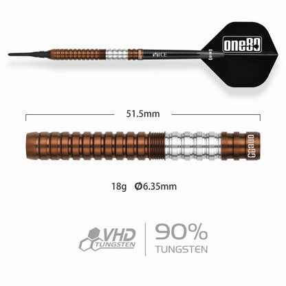 One80 Ryo Nakai Signature Dart V2 18g Soft Tip