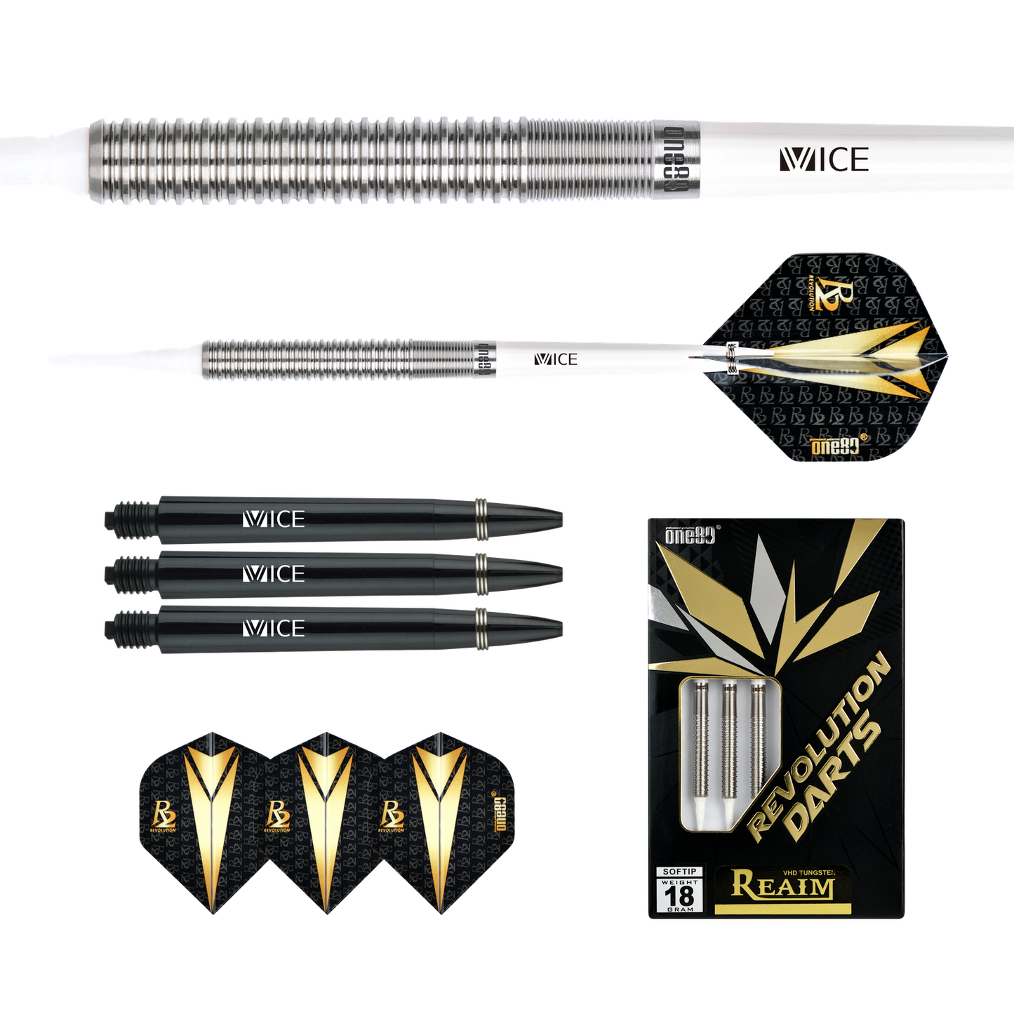 One80 Revolution Dart - Re-aim Softip