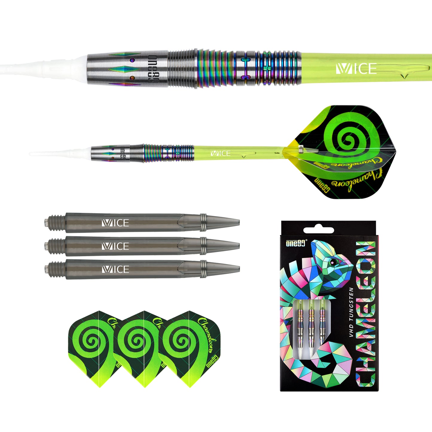 ONE80 - Chameleon - Ruby-Softdart 19,5g