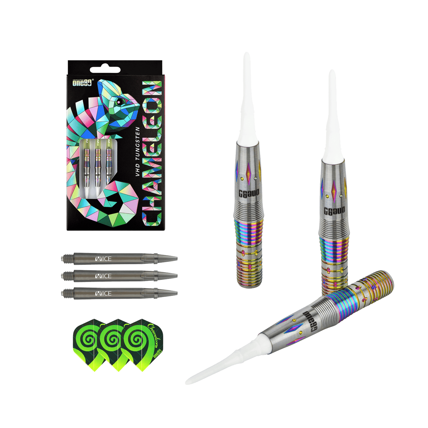 ONE80 - Chameleon - Ruby-Softdart 19,5g