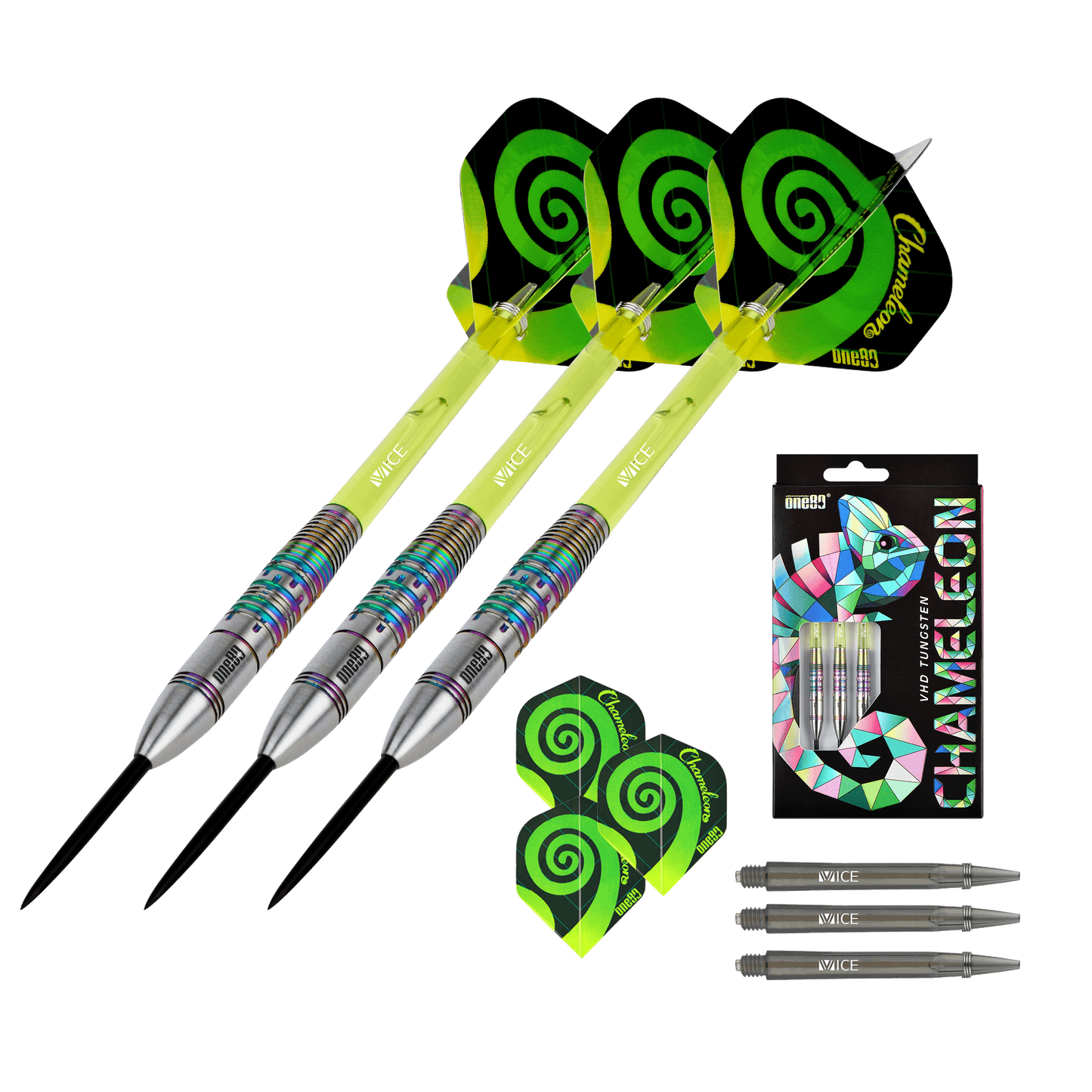 One80 - Chameleon - Peridot - Steeldart