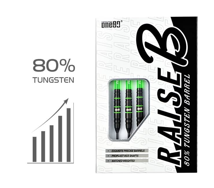 One80 Raise B - BGR Steeldart