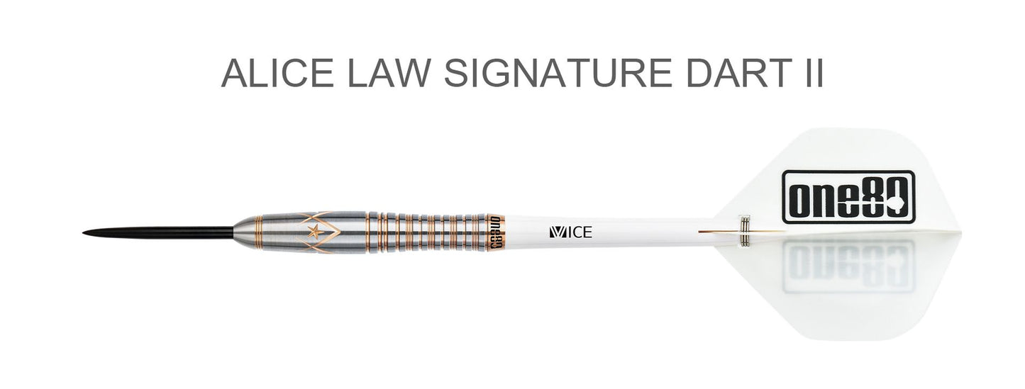 ONE80 Alice Law V2 Steeltip 22g
