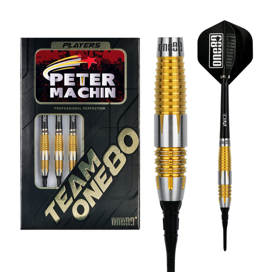 ONE80 Peter Machin Signature Dart V2 Softip 18g