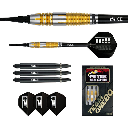 ONE80 Peter Machin Signature Dart V2 Softip 18g