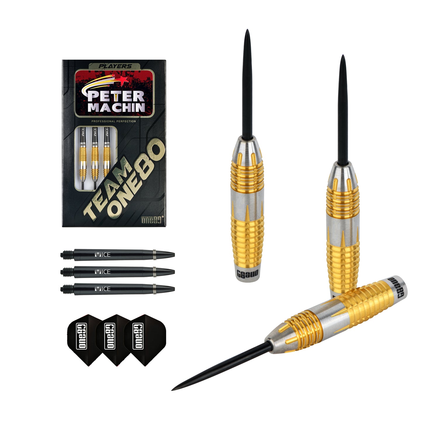 One80 Peter Machin Signature Dart V2 Steeltip 23g